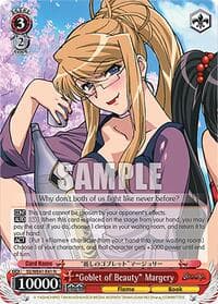 "Goblet of Beauty" Margery - Shakugan no Shana Premium Booster - Weiss Schwarz card