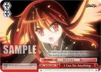 I Can Do Anything - Shakugan no Shana Premium Booster - Weiss Schwarz card