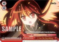 I Can Do Anything (SHP) - Shakugan no Shana Premium Booster - Weiss Schwarz card