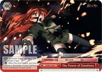 The Power of Emotions - Shakugan no Shana Premium Booster - Weiss Schwarz card