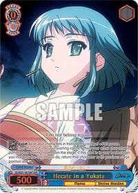 Hecate in a Yukata (SHP) - Shakugan no Shana Premium Booster - Weiss Schwarz card