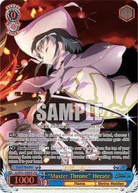 "Master Throne" Hecate (SHP) - Shakugan no Shana Premium Booster - Weiss Schwarz card