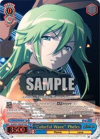 "Colorful Wave" Pheles (SHP) - Shakugan no Shana Premium Booster - Weiss Schwarz card