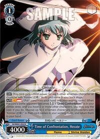 Time of Confrontation, Hecate - Shakugan no Shana Premium Booster - Weiss Schwarz card