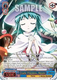 Oracle Priestess, Hecate (SHP) - Shakugan no Shana Premium Booster - Weiss Schwarz card