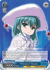 "Priestess" Hecate - Shakugan no Shana Premium Booster - Weiss Schwarz card