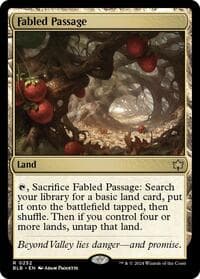 Fabled Passage - Bloomburrow - Magic: The Gathering card