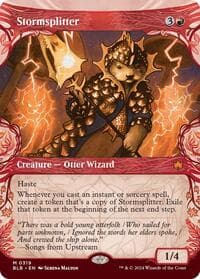 Stormsplitter (Showcase) - Bloomburrow - Magic: The Gathering card
