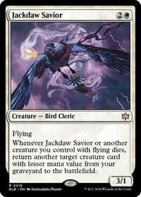 Jackdaw Savior - Bloomburrow - Magic: The Gathering card
