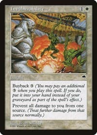 Invulnerability - Tempest - Magic: The Gathering card