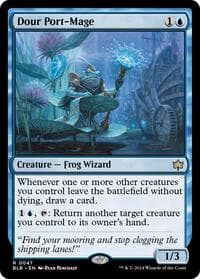 Dour Port-Mage - Bloomburrow - Magic: The Gathering card