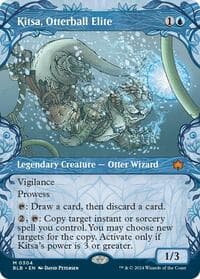 Kitsa, Otterball Elite (Showcase) - Bloomburrow - Magic: The Gathering card