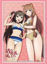 Bushiroad Sleeve Collection HG Vol.3981: The Rising of the Shield Hero Season 2 - Raphtalia & Kizuna (75-Pack) - Bushiroad Card Sleeves - Card Sleeves card