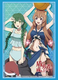 Bushiroad Sleeve Collection HG Vol.3979: The Rising of the Shield Hero Season 2 - Raphtalia & Rishia (75-Pack) - Bushiroad Card Sleeves - Card Sleeves card
