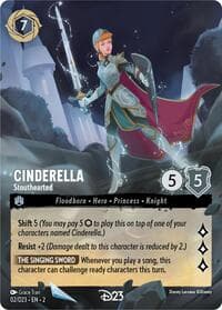 Cinderella - Stouthearted - D23 Promos - Disney Lorcana card