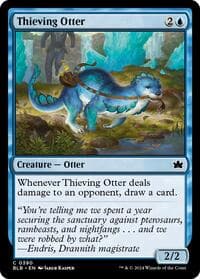 Thieving Otter - Bloomburrow - Magic: The Gathering card