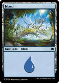 Island (0372) - Bloomburrow - Magic: The Gathering card
