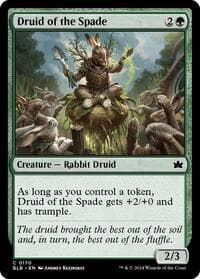 Druid of the Spade - Bloomburrow - Magic: The Gathering card