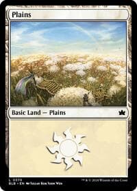 Plains (0370) - Bloomburrow - Magic: The Gathering card