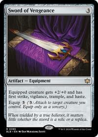 Sword of Vengeance - Bloomburrow - Magic: The Gathering card