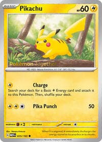 Pikachu - 025/165 (Pokemon Together) - Miscellaneous Cards & Products - Pokemon card