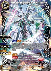 Phantasmal Mechtroop Holo Sentinel (SPR) - Strangers in the Sky - Battle Spirits Saga card