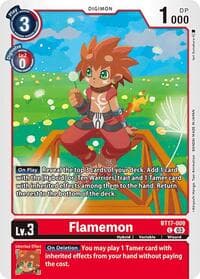 Flamemon - Secret Crisis - Digimon Card Game card