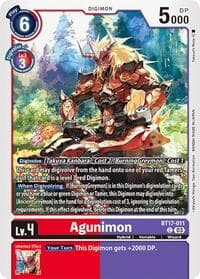 Agunimon - Secret Crisis - Digimon Card Game card