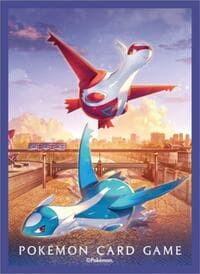 Pokemon TCG: Pokemon Center Japan Exclusive Card Sleeves - Latias & Latios Assist (64-Pack) - Pokemon International Card Sleeves - Card Sleeves card