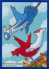 Pokemon TCG: Pokemon Center Japan Exclusive Card Sleeves - Latias & Latios Ver.2 (64-Pack) - Pokemon International Card Sleeves - Card Sleeves card