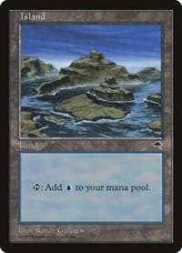Island (Inlet) - Tempest - Magic: The Gathering card