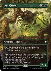Ant Queen (Borderless) - Commander: Bloomburrow - Magic: The Gathering card