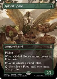 Gilded Goose (Borderless) - Commander: Bloomburrow - Magic: The Gathering card