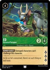 Ed - Hysterical Partygoer - Shimmering Skies - Disney Lorcana card