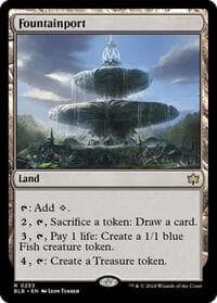 Fountainport - Bloomburrow - Magic: The Gathering card
