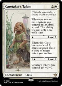 Caretaker's Talent - Bloomburrow - Magic: The Gathering card