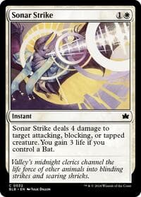Sonar Strike - Bloomburrow - Magic: The Gathering card