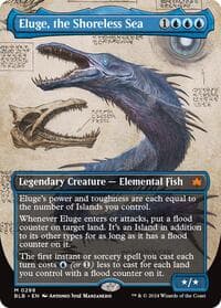 Eluge, the Shoreless Sea (Borderless) - Bloomburrow - Magic: The Gathering card
