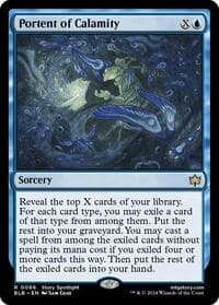 Portent of Calamity - Bloomburrow - Magic: The Gathering card