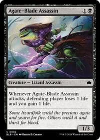 Agate-Blade Assassin - Bloomburrow - Magic: The Gathering card
