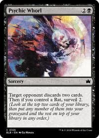Psychic Whorl - Bloomburrow - Magic: The Gathering card