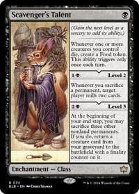 Scavenger's Talent - Bloomburrow - Magic: The Gathering card