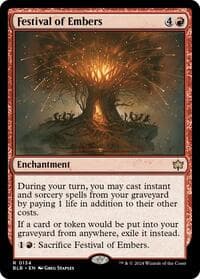 Festival of Embers - Bloomburrow - Magic: The Gathering card