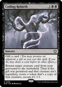 Coiling Rebirth - Bloomburrow - Magic: The Gathering card