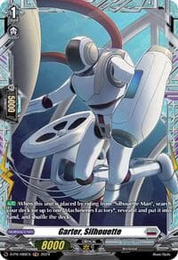 Garter, Silhouette - D Promo Cards - Cardfight Vanguard card