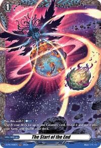 The Start of the End - D Promo Cards - Cardfight Vanguard card
