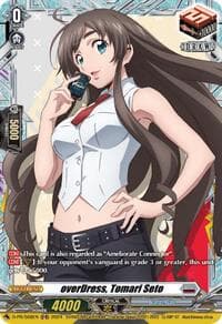 overDress, Tomari Seto - D Promo Cards - Cardfight Vanguard card