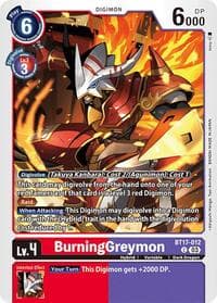 BurningGreymon - Secret Crisis - Digimon Card Game card