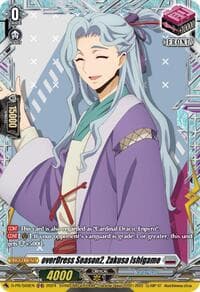 overDress Season2, Zakusa Ishigame - D Promo Cards - Cardfight Vanguard card
