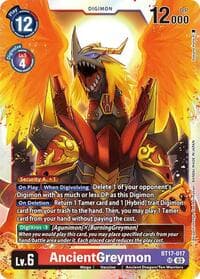 AncientGreymon - Secret Crisis - Digimon Card Game card